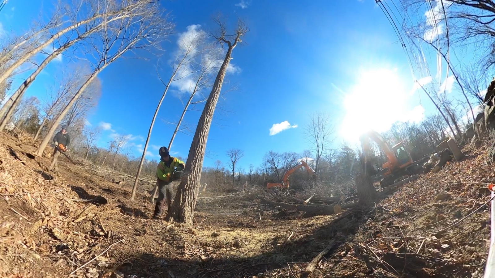 Land and lot clearing service in Northern Westchester County NY